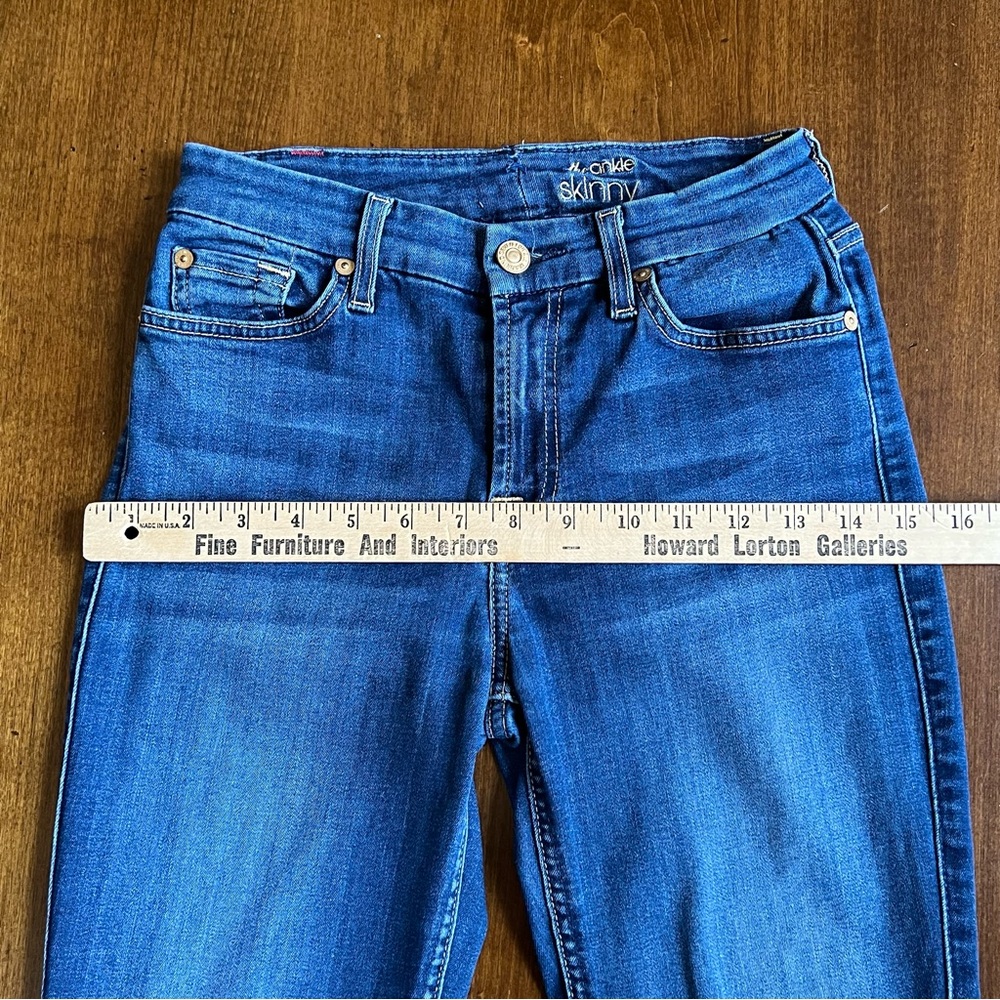 7 For All Mankind High Rise Skinny Jeans Size 26 - Picture 11 of 15